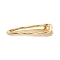 Alloy Alligator Hair Clips, Hair Accessories for Women Girls, Teardrop, 13.5x59.5x19.5mm