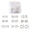 304 Stainless Steel Toggle Clasps, Mixed Shapes, Stainless Steel Color, 18sets/box