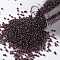 TOHO Round Seed Beads, Japanese Seed Beads, (26C) Silver Lined Amethyst, 15/0, 1.5mm, Hole: 0.7mm, about 15000pcs/50g