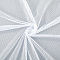 Polyester Elastic Eyelet Fabric, Clothes Bag Accessories, White, 1000x1600x0.2mm, Hole: 2mm
