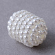 Perles en acrylique de perle d'imitation X-MACR-S810-04-2