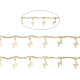 Cadenas de eslabones de barra curvada de latón CHC-M025-19G-2