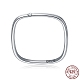 925 квадратное кольцо из серебра с родиевым покрытием RJEW-BB72283-A-5-1