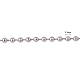 Шариковая цепь из нержавеющей стали arricraft 2m CHS-PH0001-04-4