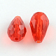 Perles de verre transparentes en forme de larme GLAA-R156-8x11-2