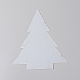 アクリル板  クリスマスツリー  透明  177x145x2mm TACR-WH0007-05-1