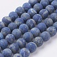 Chapelets de perles en lapis-lazuli naturel G-J376-52-8mm-1