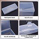 10 contenitore di perline di plastica&nbsp;CON-BC0007-83-3