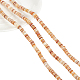 Nbeads 3 brins brins de perles de coquillages naturels SSHEL-NB0001-44B-1