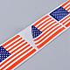 Selbstklebende Aufkleberrolle mit amerikanischer Flagge DIY-G025-D01-2