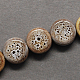 Perles en porcelaine manuelles PORC-Q185-9mm-6-2