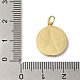 Emaille-Anhänger aus Messing mit Gestellbeschichtung&nbsp;KK-B092-19G-4
