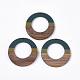 Resin & Walnut Wood Pendants RESI-S358-96G-1
