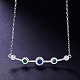 Shegrace 925 collares de plata esterlina JN628A-4