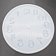 Moules d'affichage d'horloge en silicone ronds et plats pour bricolage SIMO-PW0015-47A-01-1