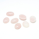 Cabochons en pierre précieuse en quartz rose naturel&nbsp;G-T020-18x25mm-17-1