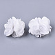 Polyester Fabric Flowers X-FIND-R076-02R-1