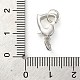 Chiusure moschettone in ottone&nbsp;KK-A230-01B-S-3