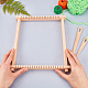 Wooden Knitting Looms Tool Sets TOOL-WH0127-07-3