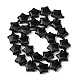 Natürlichen Obsidian Perlen Stränge&nbsp;G-K359-E13-5