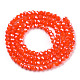 Chapelets de perles en verre électroplaqué&nbsp;EGLA-A034-P2mm-A27-2