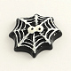 Tema de halloween araña cabochons de la resina web X-CRES-Q162-38-1