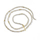 Oro naturale perle di quarzo rutilato fili G-F596-25B-3mm-2