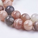 Brins de perles naturelles multi-pierre de lune X-G-J157-10mm-06-3