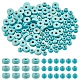 Nbeads 120 pcs perles turquoise synthétiques G-NB0003-94-1