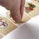 Christmas Themed Polygon Roll Stickers DIY-B045-08-4