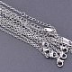 304 Stainless Steel Cable Chain Necklace PW-WG97747-01-1