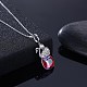 925 Sterling Silver Pendant Necklaces NJEW-BB30744-I-3
