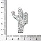 Печатные подвески из непрозрачного акрила X-FIND-D283-02-3