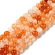Chapelets de perles d'agate naturelle G-F417-01-6mm-1