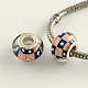 Large Hole Resin European Beads OPDL-Q128-26L-1