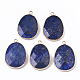 Natural & Synthetic Gemstone Pendants G-T131-08-2