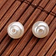 Snail Imitation Pearl Acrylic Beads OACR-L004-4585-2