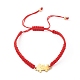 Ensembles de bracelets de perles tressées en fil de nylon BJEW-JB06413-2