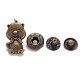 Brass Snap Buttons X-SNAP-S012-010-RS-2