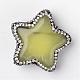 Teints en étoile perles de résine RESI-K004-C-04-2