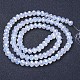 Chapelets de perles en verre électroplaqué EGLA-A034-J4mm-B06-2