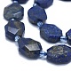 Chapelets de perles en lapis-lazuli naturel G-O179-F01-3