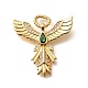 Кубический цирконий из латуни со стеклянными подвесками X-KK-U055-10G-02-1