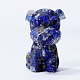 Decorazioni espositive artigianali in lapislazzuli naturali e resina DJEW-PW0021-33H-1