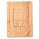 竹ビーズデザインボード  DIY ビーズジュエリーネックレスメイキングトレイ  長方形  ナバホホワイト  19.7x14x1cm TOOL-H010-01-1