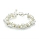 Modische Glas Perlen Armbänder BJEW-PJB829-1