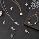 Kits de accessoires de bijoux sur le thème de l'océan bricolage DIY-PH0004-69-6
