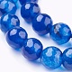 Chapelets de perles en jade de malaisie naturelle X-G-K288-10mm-09-3