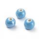 Perles en porcelaine manuelles PORC-D001-18mm-12-1