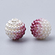Imitation Pearl Acrylic Beads OACR-T004-10mm-09-2